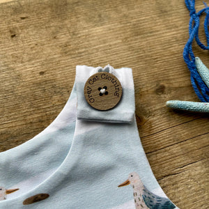 Cecil the Seagull Short Rolled Romper