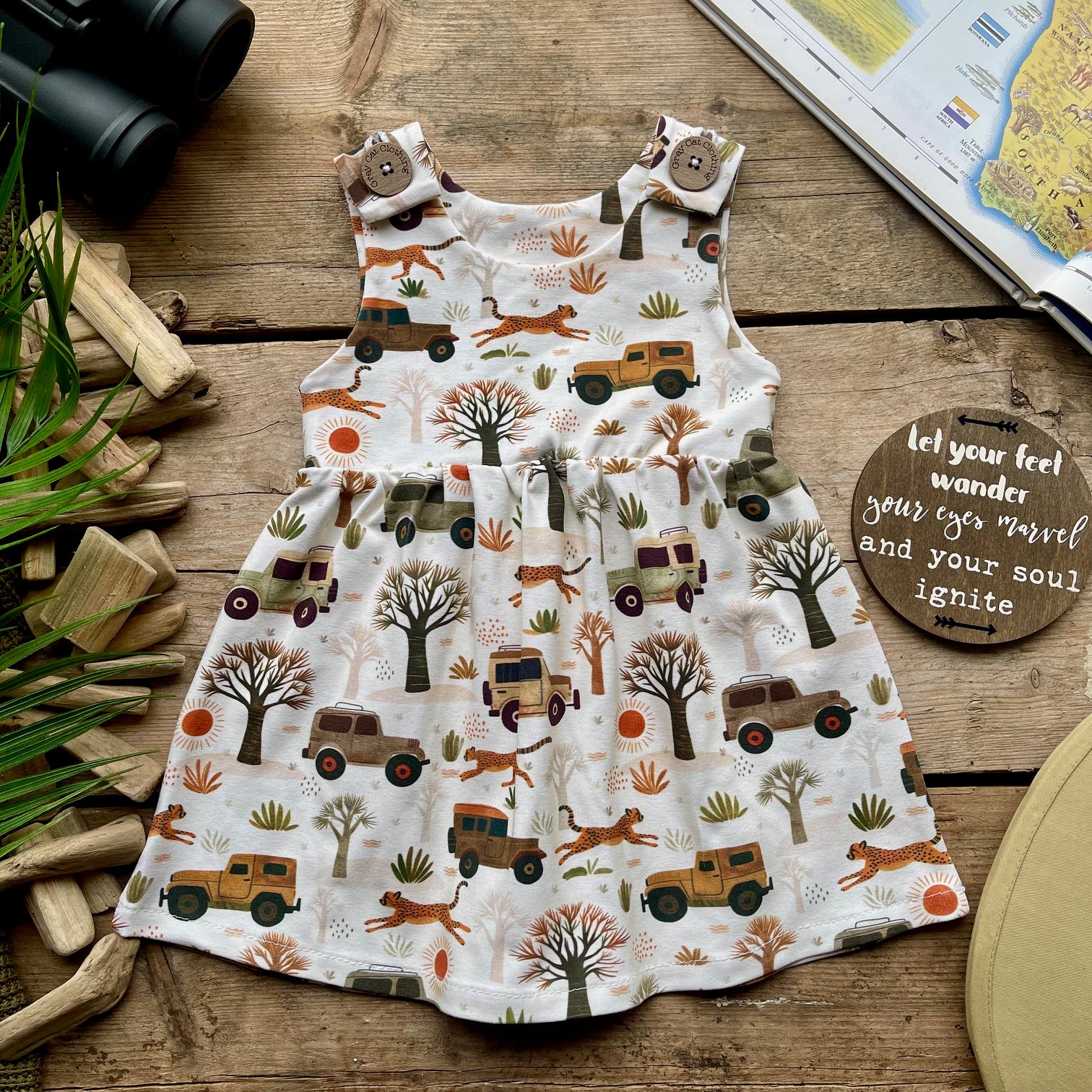 Safari Jeeps Dress