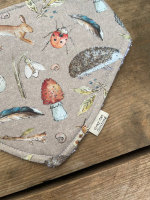 Woodland Wonders Dribble Bib