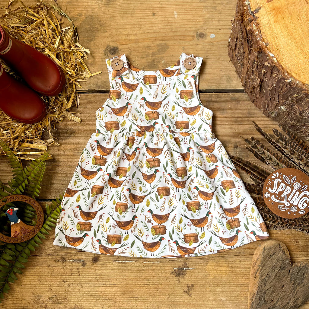 Country Pheasant Dress