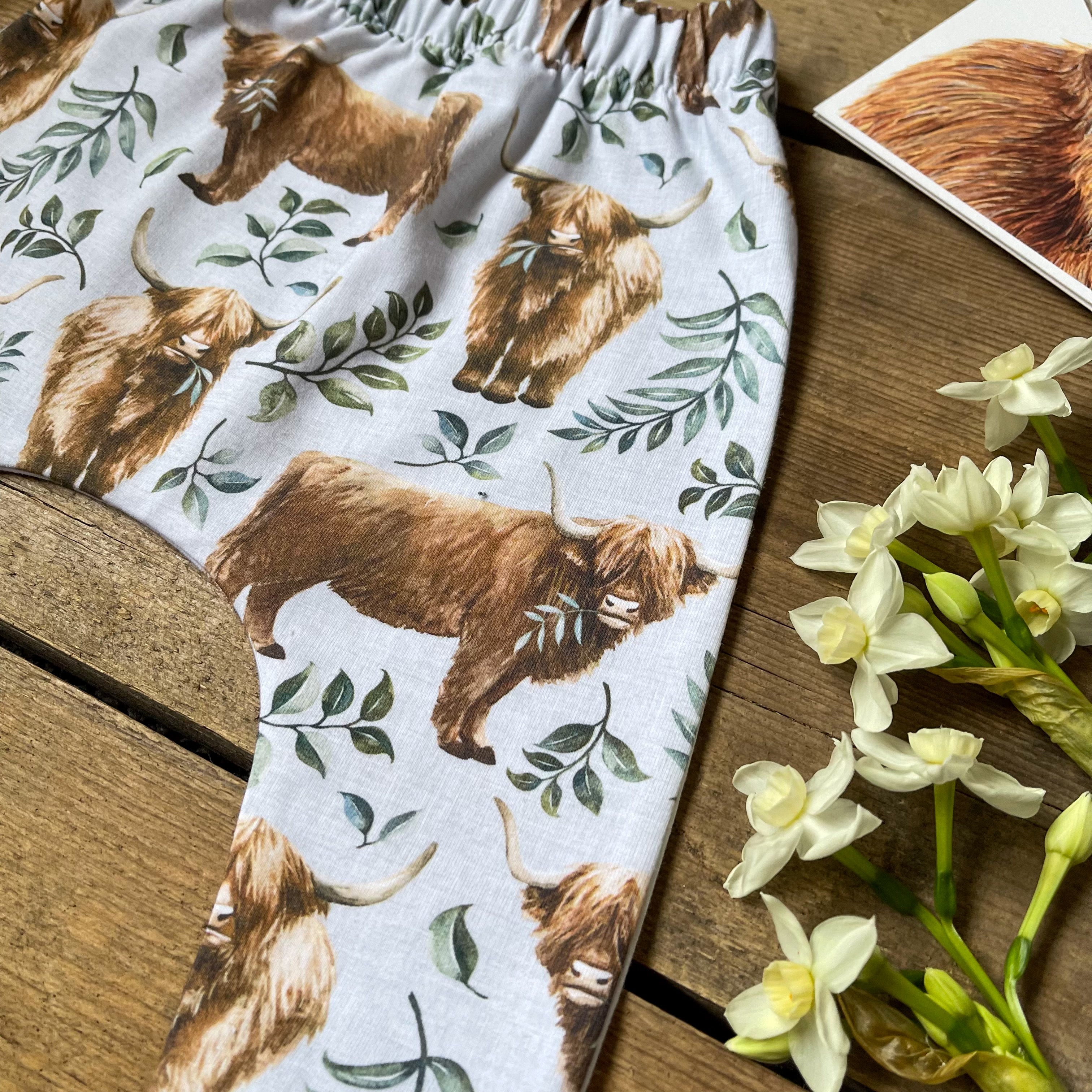 Highland Cow Leggings